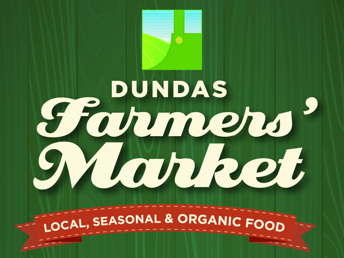 Dundas Farmers' Market digital poster