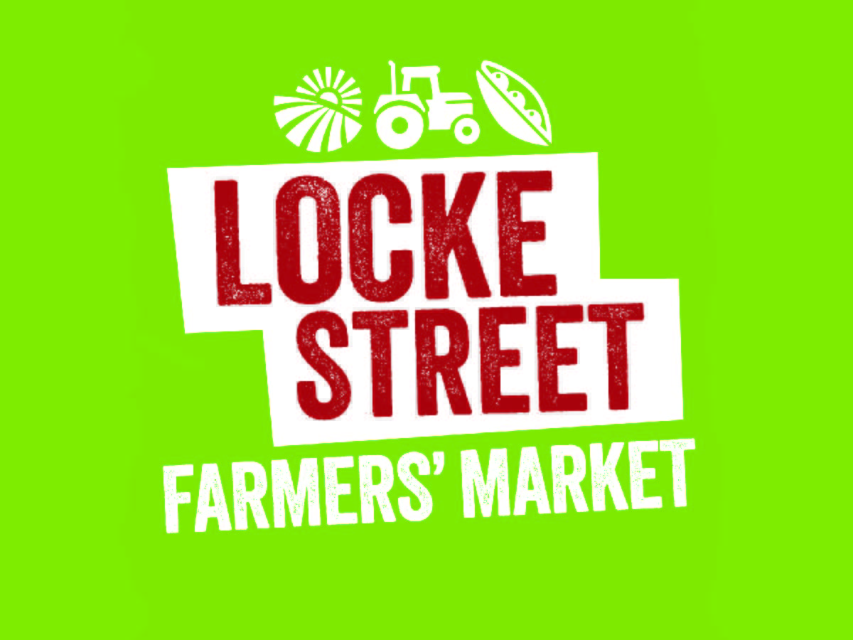 Locke Street Farmers Market digital poster