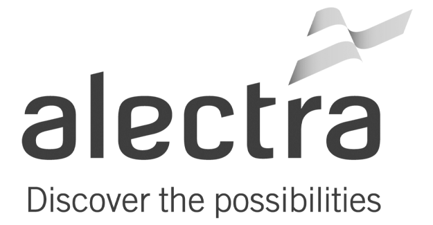 Alectra logo in black